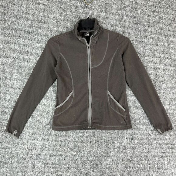 REI Fleece‎ Womens Extra Small Gray Outdoor Hiking Camping Outerwear Everyday - Picture 1 of 10